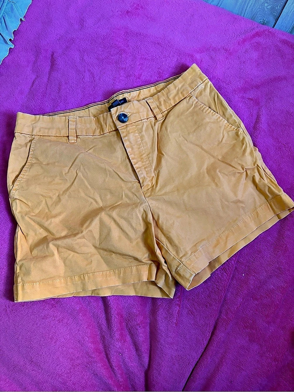 Tommy Hilfiger Classic Chino Shorts Orange Size 8